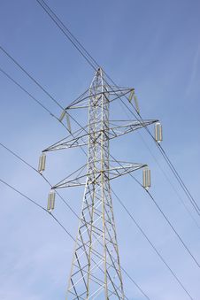 Electricity Pylon Stock Image Electricity Pylon Stock Image