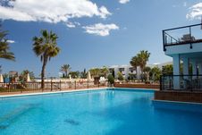 Hotel Swimming Pool Royalty Free Stock Photography Hotel Swimming Pool Royalty Free Stock Photography