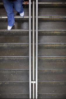 Walking Down The Steps Royalty Free Stock Images Walking Down The Steps Royalty Free Stock Images