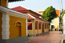 Colorful Building In Temple Of King Rama The Fifth Stock Image Colorful Building In Temple Of King Rama The Fifth Stock Image