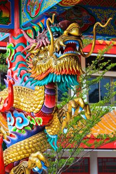 Golden Dragon Stock Photo Golden Dragon Stock Photo