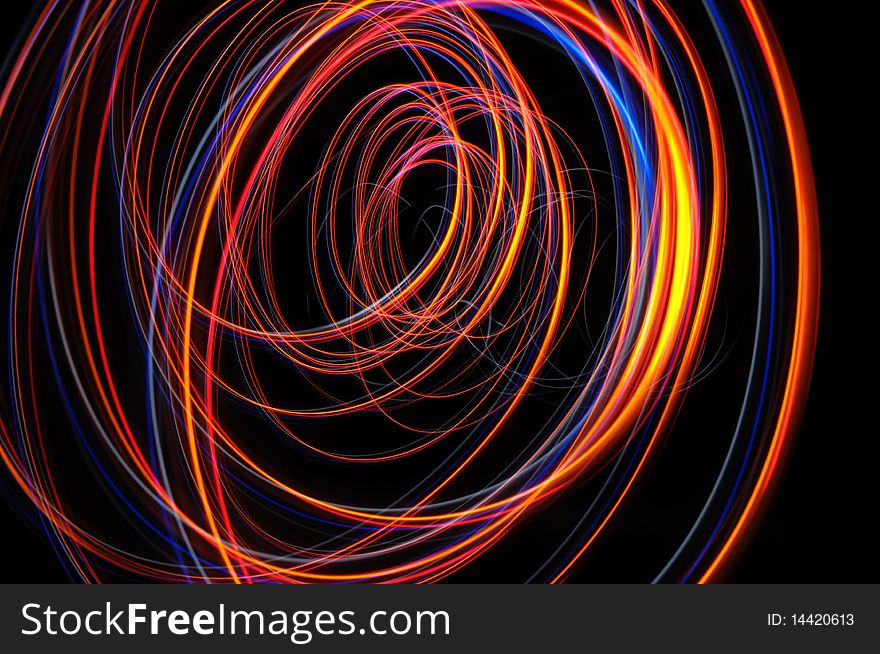 Spiral lines on isolated background. Spiral lines on isolated background.