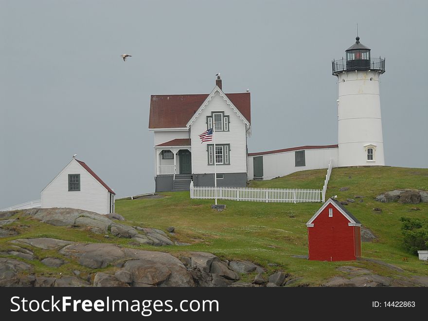 Located in Southeatern Maine, the Nubble Lighthouse is often thought to be one of the most interesting amongst enthusiasts