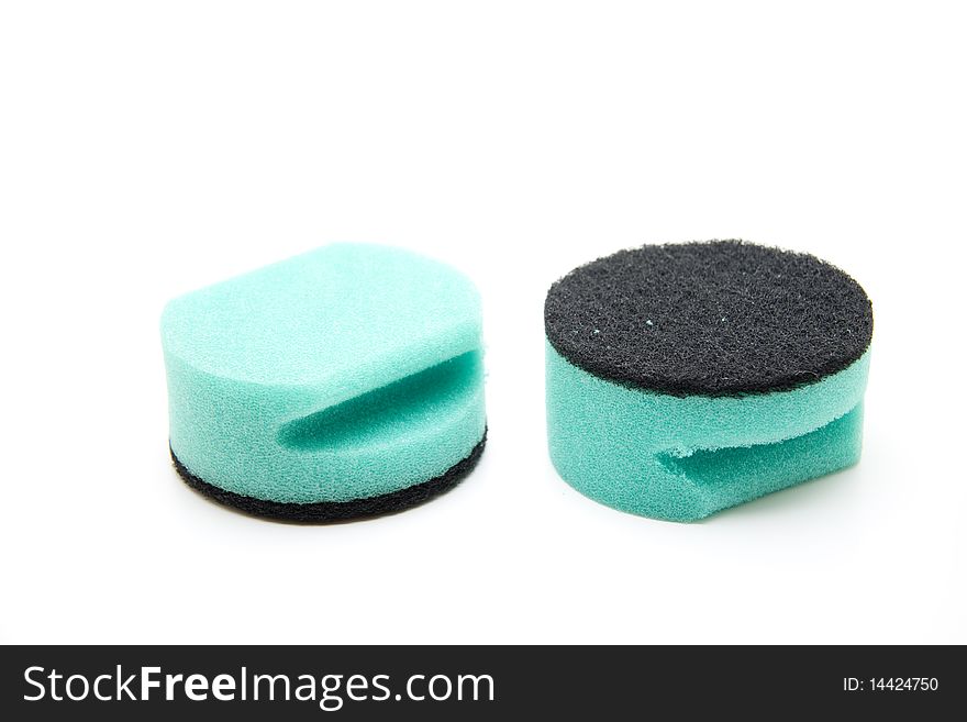 Budget and kitchens sponge for the cleaning. Budget and kitchens sponge for the cleaning