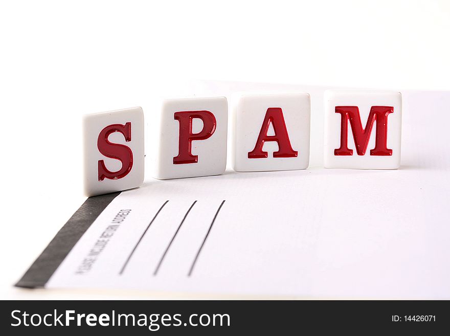 The concept of word SPAM in a combination of an envelope to the request to specify a return address.