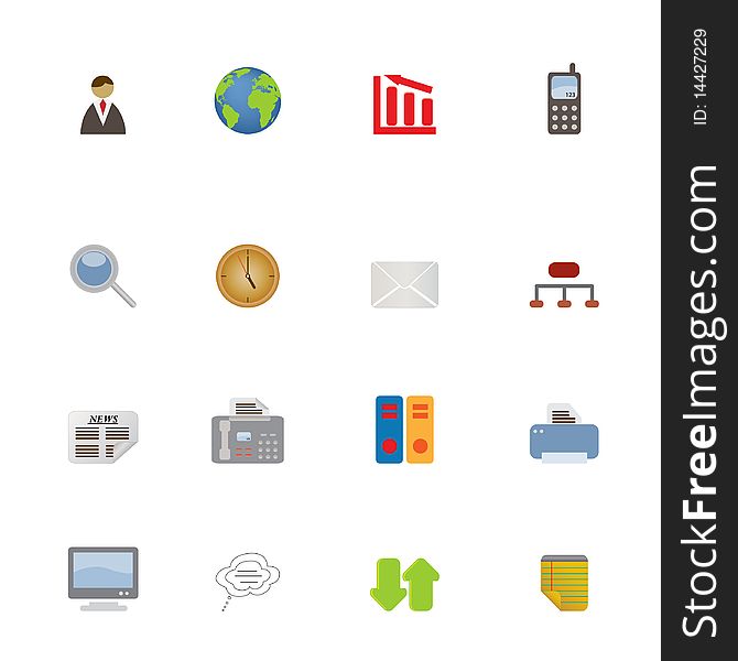 Business Icons And Symbols