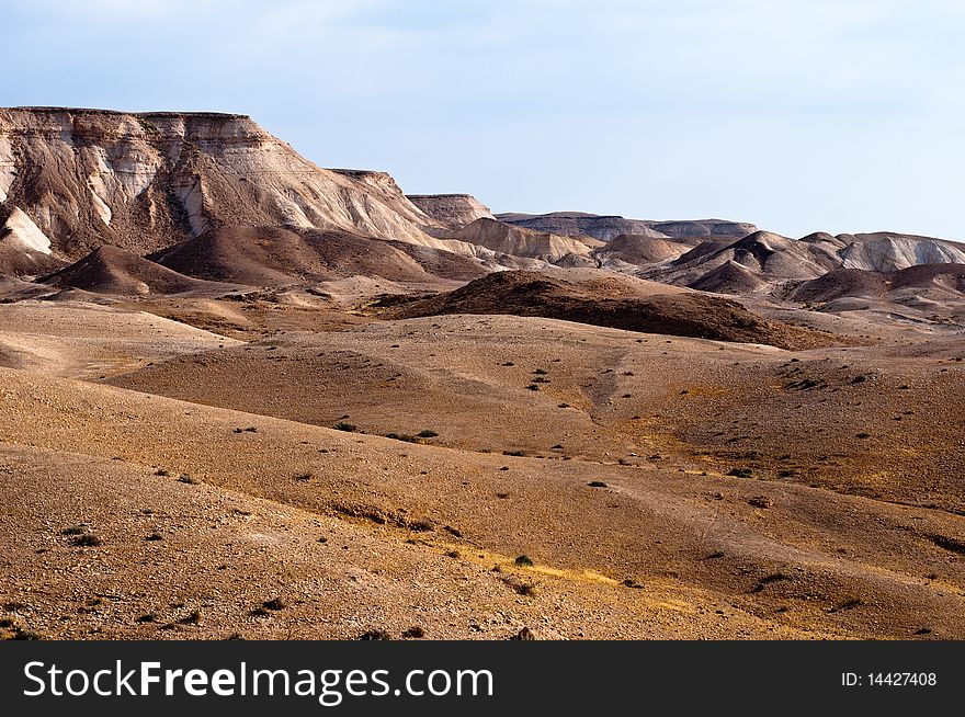 Israel - Desert Yehuda, place near Ded Sea. Israel - Desert Yehuda, place near Ded Sea
