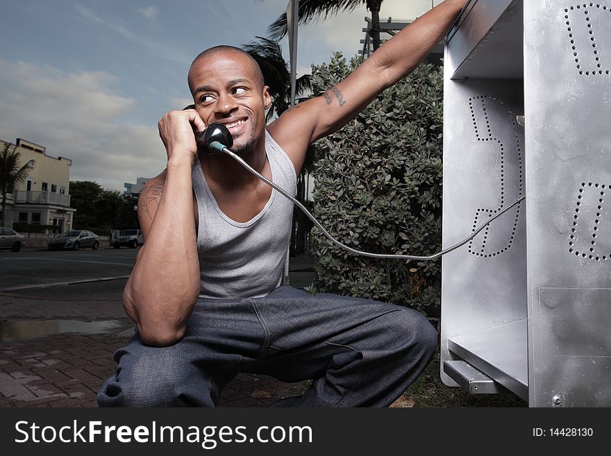 Man On The Phone