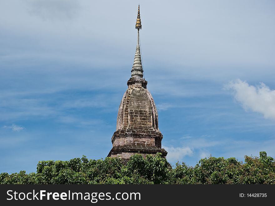 Ancient pagoda,north of Thailand