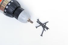 Electric Drill Royalty Free Stock Image Electric Drill Royalty Free Stock Image