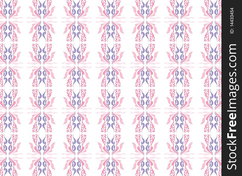 Wave pattern blue and pink. Wave pattern blue and pink