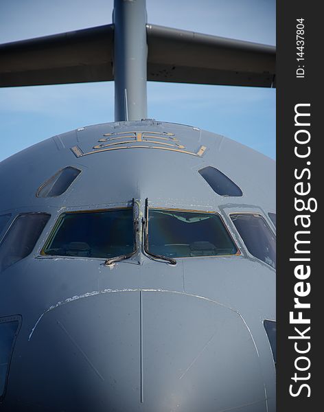 Air Force Cargo Jet Nose