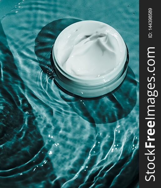 Moisturizing beauty cream, skincare and spa cosmetics - Anti-age product, luxury body care and organic science concept