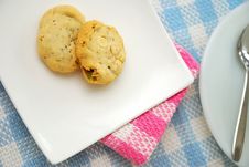 Healthy Cookies For Breakfast Or Snack Royalty Free Stock Image