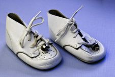 Vintage Baby Shoes Royalty Free Stock Images Vintage Baby Shoes Royalty Free Stock Images