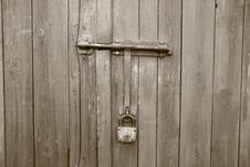 Old Wooden Gate Stock Photography Old Wooden Gate Stock Photography