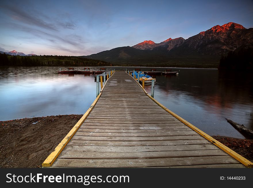 Water reflections at Pyramid Lake