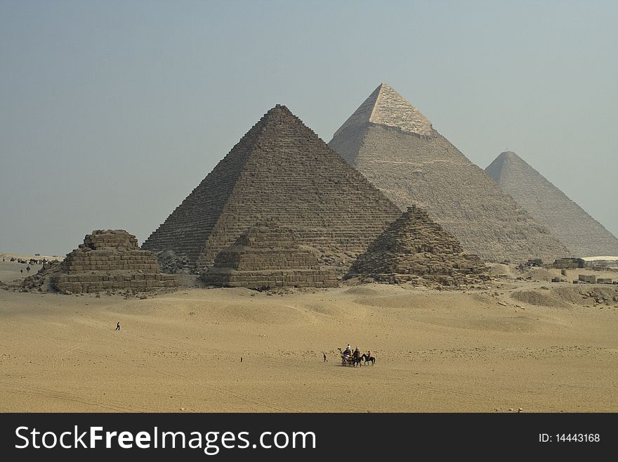 Pyramids of Giza,Egypt,Africa