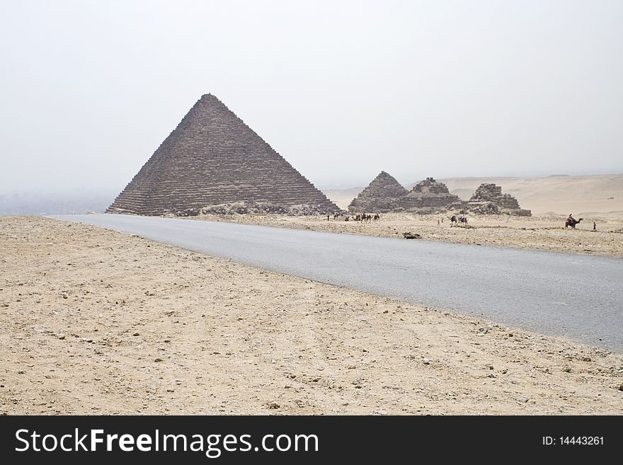 Pyramids of Giza,Egypt,Africa