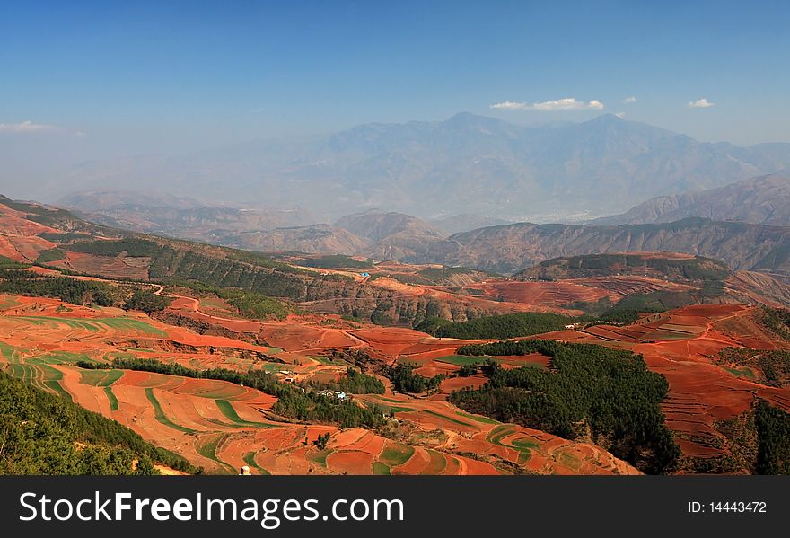 Special geomorphology in the west of China