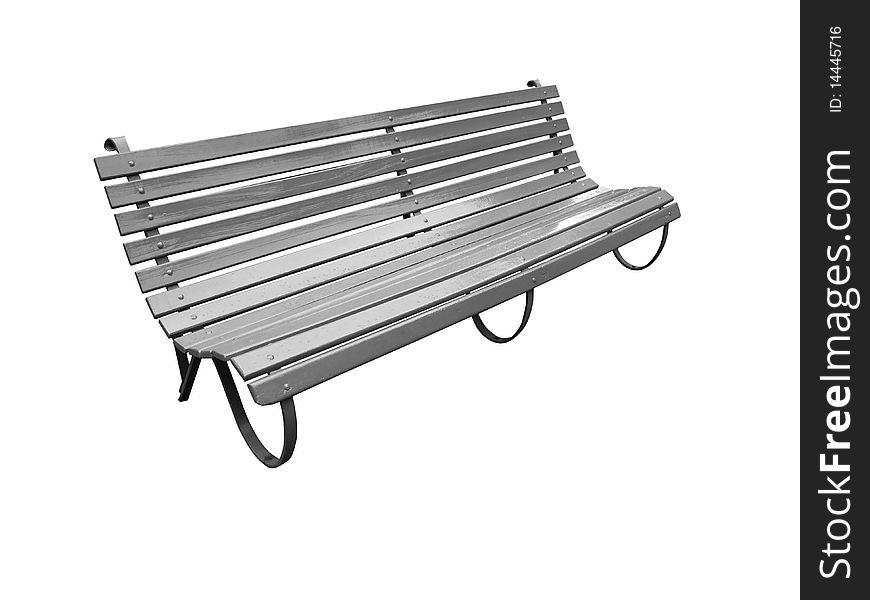 Outdoor Park Bench Slated