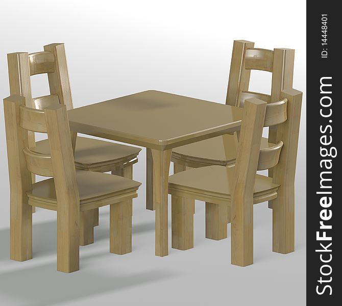 Table With Chairs