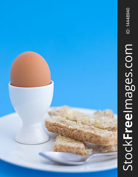 Boiled Egg With Toast