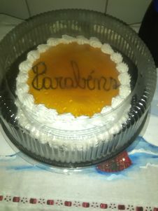 Birthday Cake In The Package Stock Image