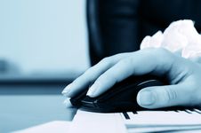 Hand Of A Young Business Woman Royalty Free Stock Photography Hand Of A Young Business Woman Royalty Free Stock Photography
