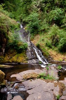 Sweet Creek Falls Royalty Free Stock Images Sweet Creek Falls Royalty Free Stock Images