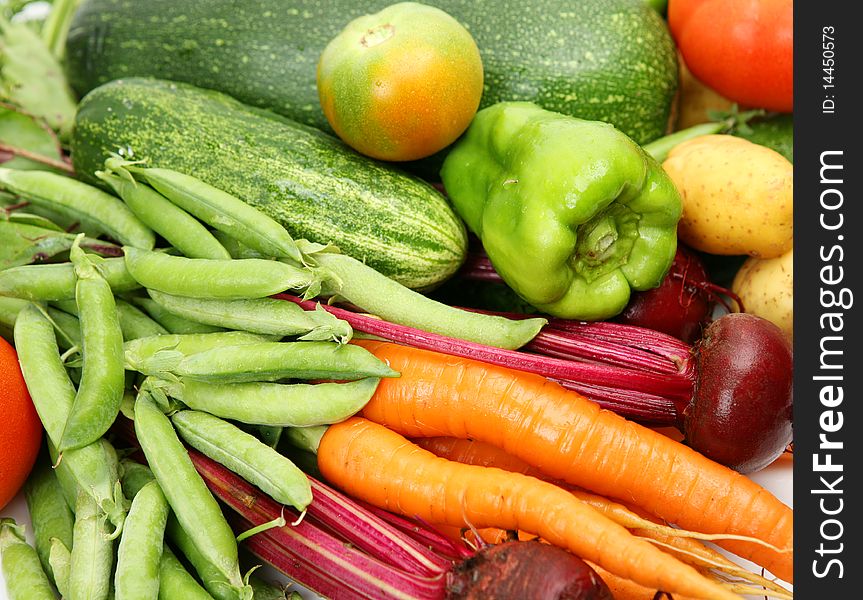 Various vegetables for a healthy feed. Various vegetables for a healthy feed