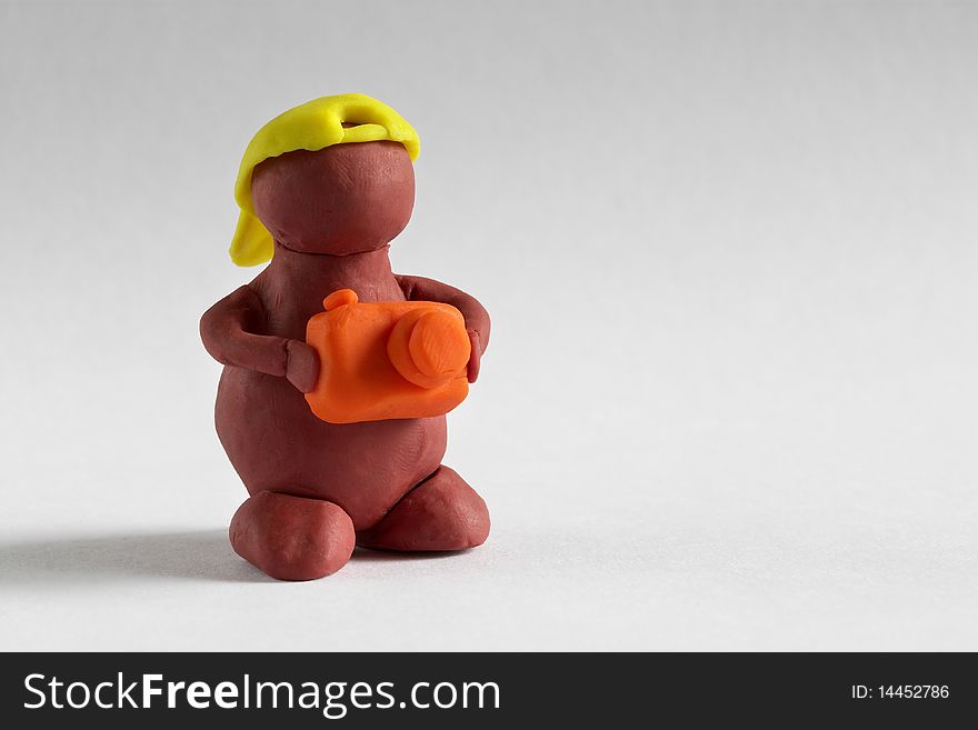 Plasticine man