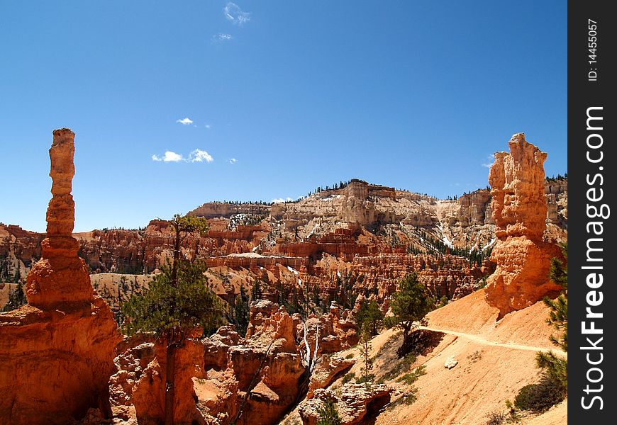 Bryce Canyon Along Queens Garden Trail