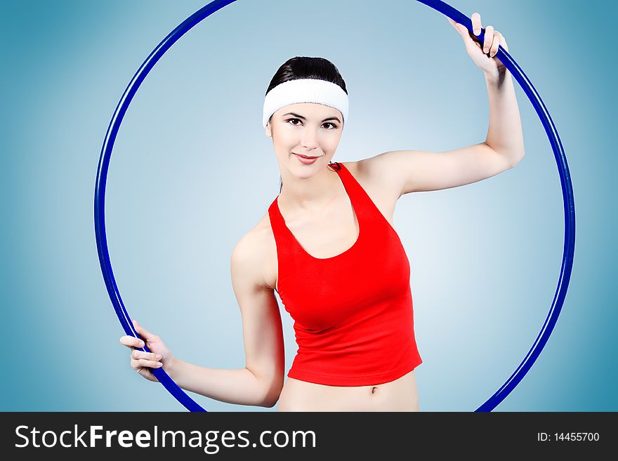 Shot of a sporty young woman. Active lifestyle, wellness, sport. Shot of a sporty young woman. Active lifestyle, wellness, sport.