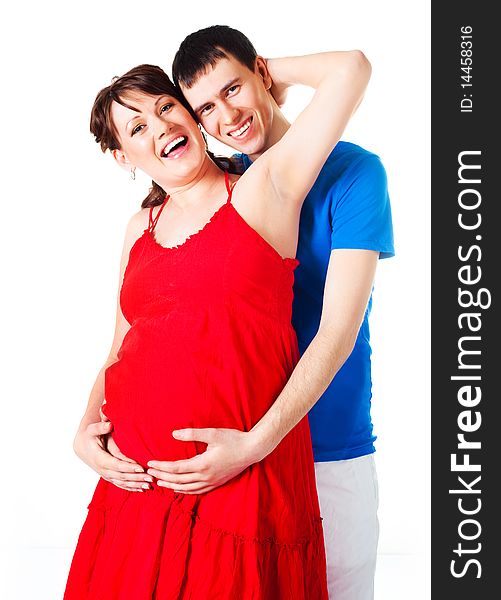 Pregnant Woman And Her Husband