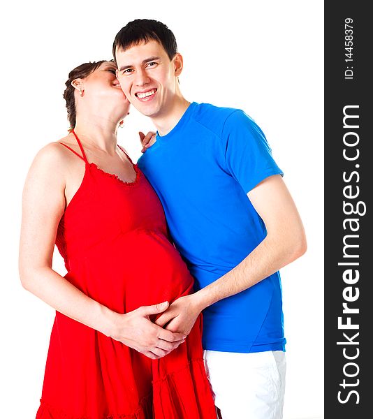 Pregnant Woman And Her Husband