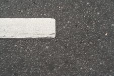 The Road To The Road Markings Royalty Free Stock Images The Road To The Road Markings Royalty Free Stock Images