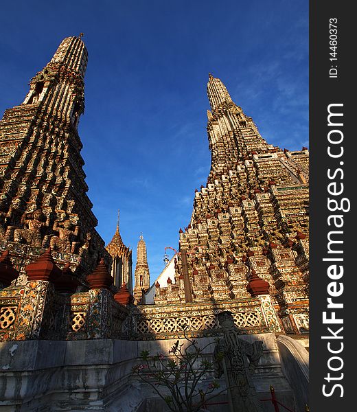 Wat Arun Pagoda in Bangkok Thailand