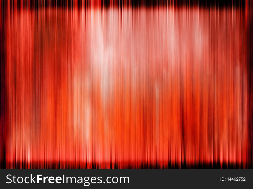 Abstract Red Blur With A Frame