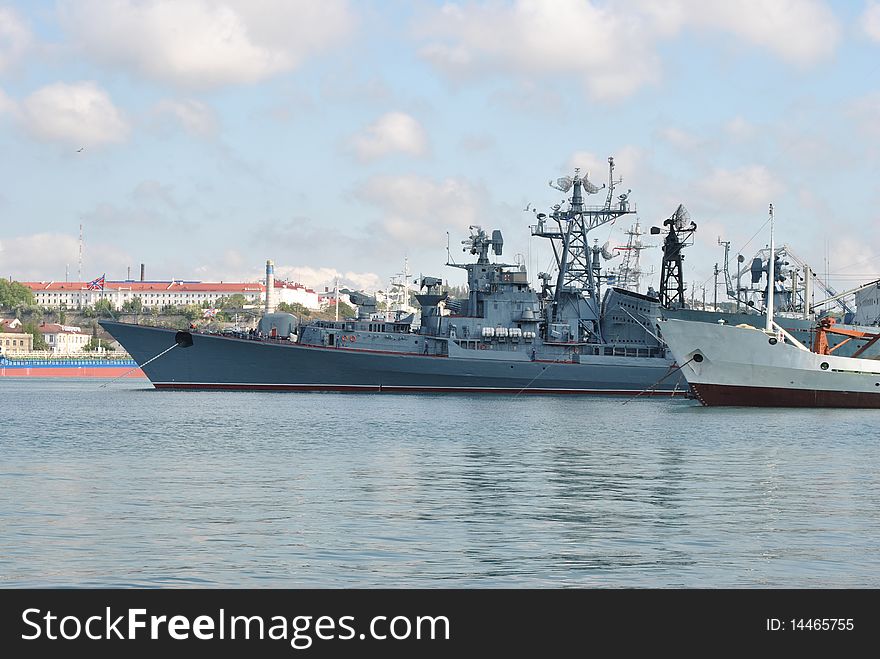Russian warships in Sevastopol, Crimea