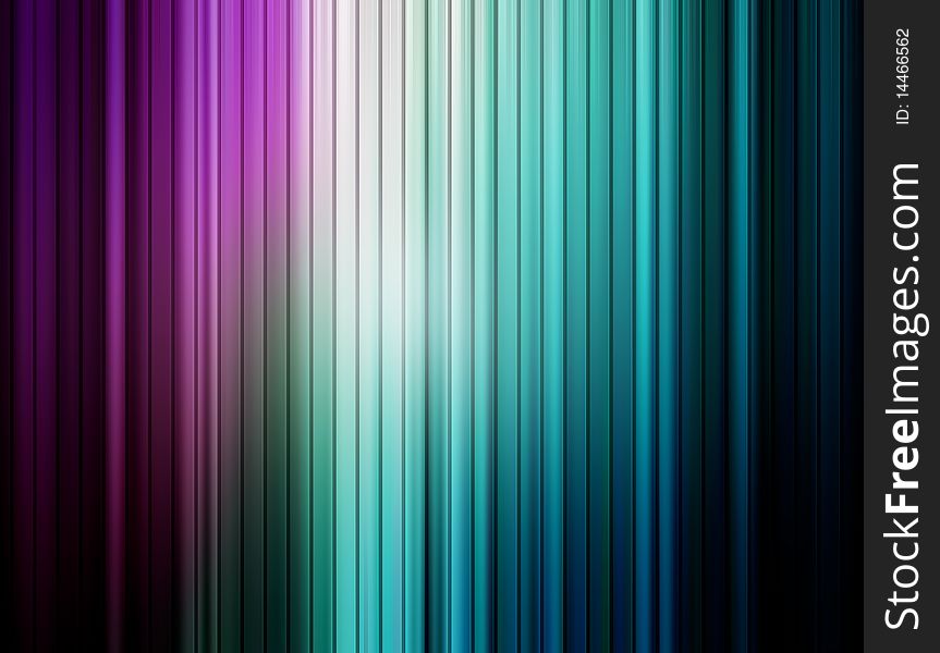 Vertical lines of blue and purple. Background
