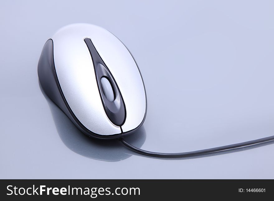 Mouse over gray Background. Technology image. Mouse over gray Background. Technology image