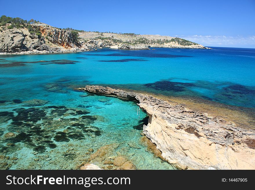 A nice view of Ibiza, Spain