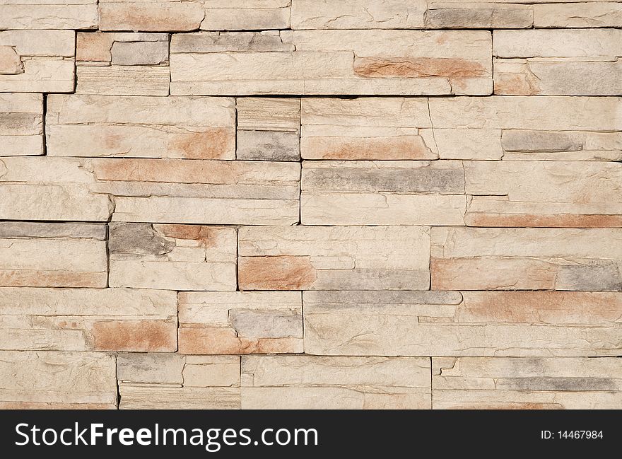 Multicoloured tiled wall background, horizontal