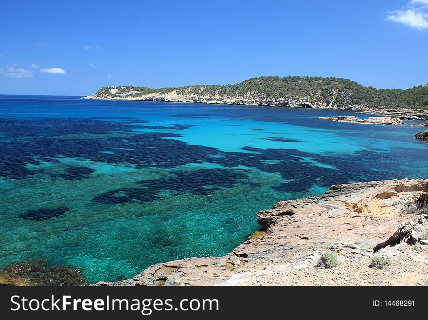 A nice view of Ibiza, Spain