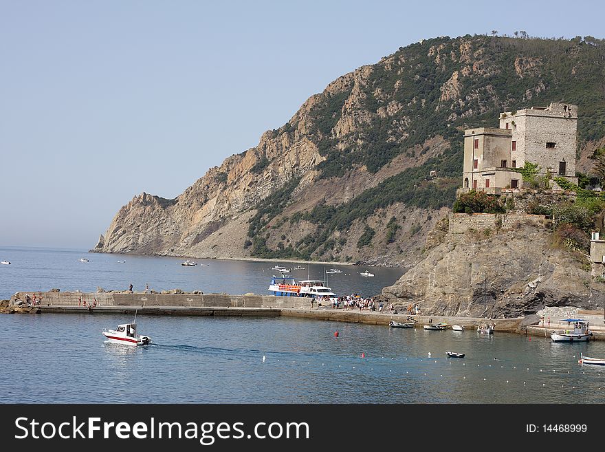 View of Vernazza, Cinque Terre, Italy