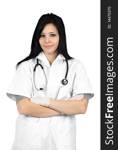 Female Doctor With Stethoscope