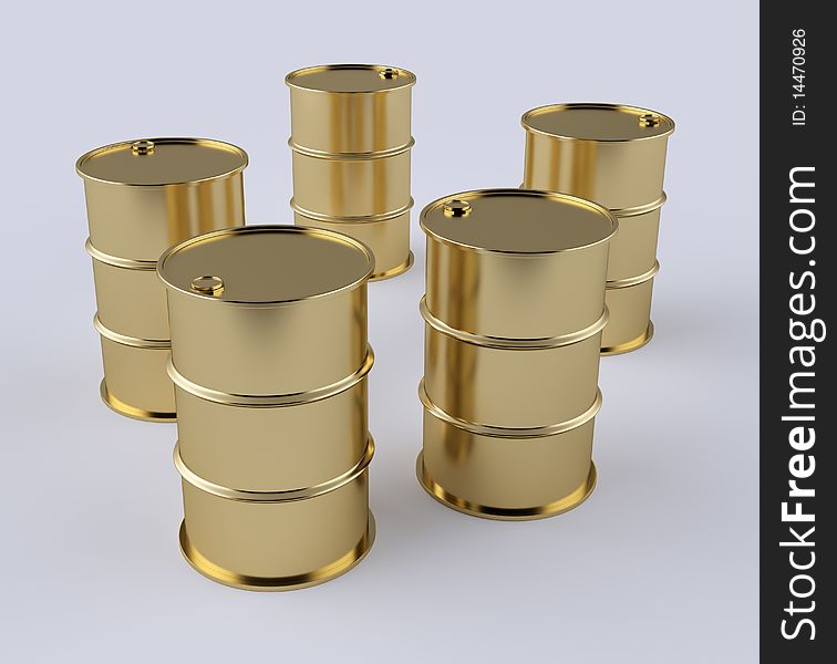 Gold Barrels
