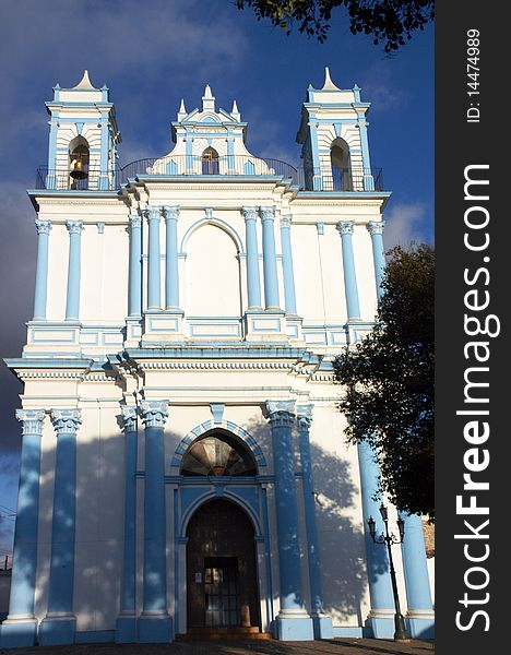 San Cristobal de Las Casas - Iglesia de Santa Lucia , Chiapas, Mexico. San Cristobal de Las Casas - Iglesia de Santa Lucia , Chiapas, Mexico