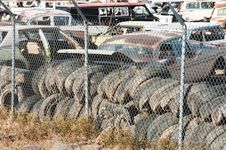 Auto Salvage Yard Stock Image Auto Salvage Yard Stock Image